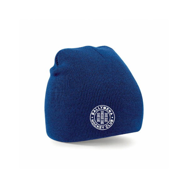 Ballymena Hockey Club Beechfield Original Beanie Hat Royal 2020